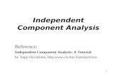 1 Independent Component Analysis Reference: Independent Component Analysis: A Tutorial by Aapo Hyvarinen, http:.