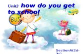 Unit3 how do you get to school SectionA(2d-3c) By Lily.