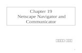 1 Chapter 19 Netscape Navigator and Communicator 인공지능 연구실.