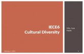 Mrs. Lea Folds IECE6 Cultural Diversity February 1, 2012 1.