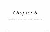 Finance 2009 년 1 학기 Chapter 6 Interest Rates and Bond Valuation.