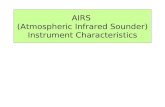 AIRS (Atmospheric Infrared Sounder) Instrument Characteristics.