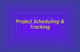 Project Scheduling & Tracking. Why Software Is Delivered Late? An unrealistic deadline Changing but unpredicted customer requirements Underestimation.