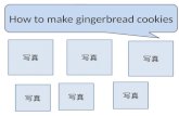 How to make gingerbread cookies 写真. Molasses( 糖蜜 ) Butter Sugar Egg Flour Salt Baking powder Baking soda ingredients 糖蜜 ベーキング パウダー ベーキング ソーダ.