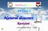 Natural disasters 8A Unit 6 Revision SanHe Middle School Nancy.