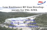 Jang-Hui Han, Juho Hong, Munsik Chae, Sung-Ju park Pohang Accelerator Laboratory Low Emittance RF Gun Developments for PAL-XFEL Accelerator Physics Seminar,
