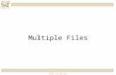 Http://cs.mst.edu Multiple Files.  Monolithic vs Modular  one file before  system includes  main driver function  prototypes  function.