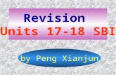 by Peng Xianjun Revision Units 17-18 SBI Key points.