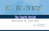 Section B (2a-2e). Unit 1: What’s the matter? Period 4.
