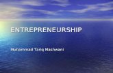 ENTREPRENEURSHIP Muhammad Tariq Mashwani. Definition of Youth Entrepreneurship Unfortunately there is not general agreed definition of youth entrepreneurship.