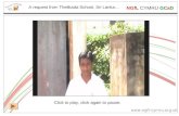 NGfL CYMRU GCaD  A request from Thelikada School, Sri Lanka… Click to play, click again to pause.