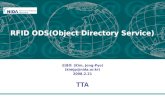 RFID ODS(Object Directory Service) 金鍾表 (Kim, Jong-Pyo) (kimjp@nida.or.kr) 2008.2.21 TTA.
