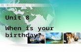 Unit 8 When is your birthday? 人教（新目标）英语七年级上册 Challenge your eyes ( 挑战你的眼力 ) January February March April May June July August September October