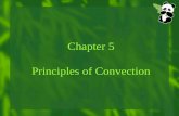 Chapter 5 Principles of Convection 1. Convection heat transfer: 2. Basic law: Newton’s law of cooling 5-1 Introduction The thermal-energy-exchange process.