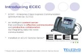 Introducing ECEC ECEC - Enterprise-Class Express Communication (pronounced as: EZ-EZ) an Intelligent content server that contribute to effective communication.