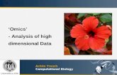 Achim Tresch Computational Biology ‘Omics’ - Analysis of high dimensional Data.