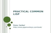 PRACTICAL COMMON LISP Peter Seibel  1.