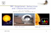 2015-12-21 TMT Exoplanet Detection and Characterization 周济林 (Ji-Lin Zhou) Nanjing University, zhoujl@nju.edu.cn transit spectroscopy for XO - 2. credit.