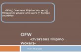 OFW （ Overseas Filipino Workers ） Philippines people who work in foreign countries Fumi Akatsuka.
