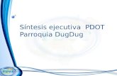Síntesis ejecutiva PDOT Parroquia DugDug. DIAGNOSTICO Parroquia Dug Dug.