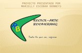 RECICL-ARTES BOOMERANG es una empresa artística especializada en la elaboración de artículos artesanales hechos con materiales reciclables. Realizamos.