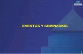 1 EVENTOS Y SEMINARIOS. 2 Eventos y Seminarios Fuente: Sofofa.