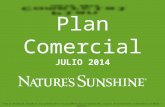 1 Plan Comercial JULIO 2014 Toda la información incluida en esta presentación es exclusivamente para la capacitación y consulta de Distribuidores Independientes.