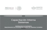 Capacitación Interna Sistemas Subdirección de Contaduría Departamento de Consolidación y Enlace de Sistemas Contables DCESC.