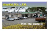 Plan Hospitalario Hospital SLV. - ESE.. Para EMERGENCIAS & DESASTRES.