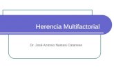 Herencia Multifactorial Dr. José Antonio Nastasi Catanese.