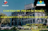 COSTEO DE PRESTACIONES HERRAMIENTA DE GESTION EN SALUD HOSPITAL DR. GUSTAVO FRICKE VIÑA DEL MAR JULIO 2006 UNIDAD DE GESTION Y DESARROLLO ADELA MUÑOZ LEIVA.