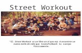 “El Street Workout es un libro en el que vas A encontrar un nuevo estilo de vida que transformarÁ tu cuerpo físicamente.”