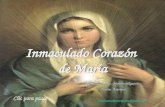 Inmaculado Corazón de María Inmaculado Corazón de María unidosenelamorajesus@gmail.com Fiesta: 12 de junio - Memoria obligatoria. Fuente: Aciprensa Fiesta: