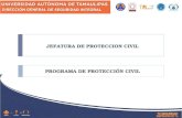 JEFATURA DE PROTECCION CIVIL PROGRAMA DE PROTECCIÓN CIVIL.
