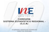 COMISIÓN SISTEMA ESTADÍSTICO REGIONAL - (S.E.R) ALEJANDRO HENRÍQUEZ RODRÍGUEZ DIRECTOR REGIONAL INE ARAUCANÍA 2013.