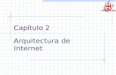 Capítulo 2 Arquitectura de Internet. Introducción Internet es una red de redes de ordenadores, esto es, es la unión de múltiples redes interconectadas.
