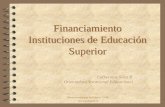 Preuniversitario Solidario USM  Financiamiento Instituciones de Educación Superior Catherinne Silva N Orientadora Vocacional Educacional.