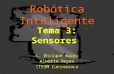 Robótica Inteligente Tema 3: Sensores L. Enrique Sucar Alberto Reyes ITESM Cuernavaca.