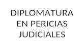 DIPLOMATURA EN PERICIAS JUDICIALES. JURISDICCION COMPETENCIA ORGANIZACIÓN DE UN JUZGADO EXPEDIENTE.