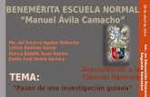 BENEMÉRITA ESCUELA NORMAL “Manuel Ávila Camacho” 28 de abril de 2014.