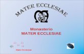 Monasterio MATER ECCLESIAE Mater Ecclesiae El Papa se trasladará a este monasterio de clausura cuando termine su Pontificado.