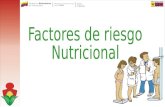Los Factores de Riesgo Nutricional Son aquellos factores que están relacionados con la aparición de la obesidad, la desnutrición y otras enfermedades.
