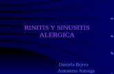 RINITIS Y SINUSITIS ALERGICA Daniela Bravo Antonieta Astorga.