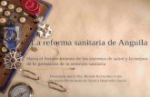 La reforma sanitaria de Anguila Hacia el fortalecimiento de los sistemas de salud y la mejora de la prestación de la atención sanitaria Presentado por.