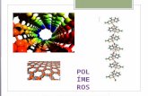 POLÍMEROS  Un polímero (del griego poly, muchos, y meres, partes o segmentos) es un producto constituido por grandes moléculas formadas por una secuencia.
