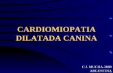 CARDIOMIOPATIA DILATADA CANINA C.J. MUCHA-2008 ARGENTINA.