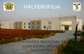 HALTEROFILIA UNIVERSIADA NACIONAL 2011 COBERTURA MÉDICO DEPORTIVA.
