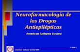 American Epilepsy Society 2008 P-Slide 1 Neurofarmacología de las Drogas Antiepilépticas American Epilepsy Society.