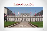 Introducción PPT N° 1. Primera Parte La persona y el concepto de Estado La persona y el concepto de Estado.