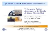 ¿ Carbón Como Combustible Alternativo? National Energy Technology Laboratory Office of Fossil Energy U.S. Department of Energy V Congreso Latino Americano.